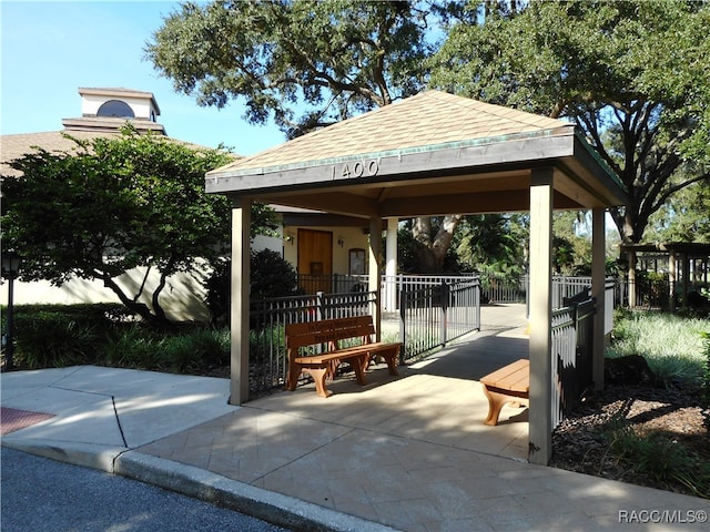 surrounding community featuring a gazebo