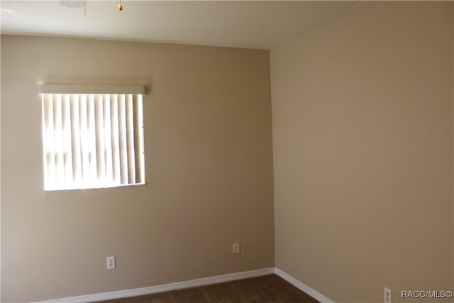 empty room with carpet floors