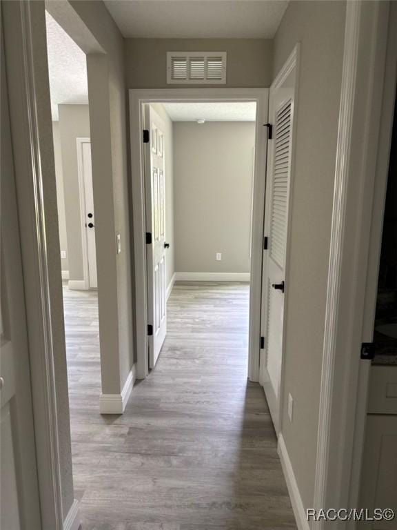 3289 W Camilo Dr, Dunnellon, FL 34433 - corridor featuring light wood-type flooring