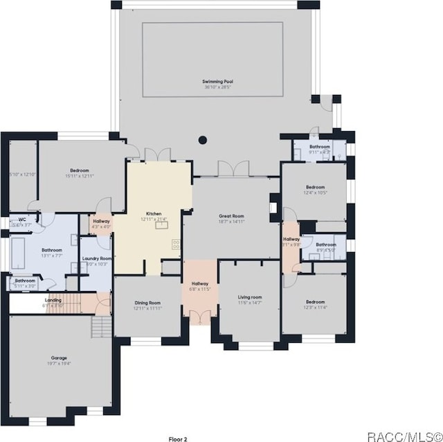 view of layout