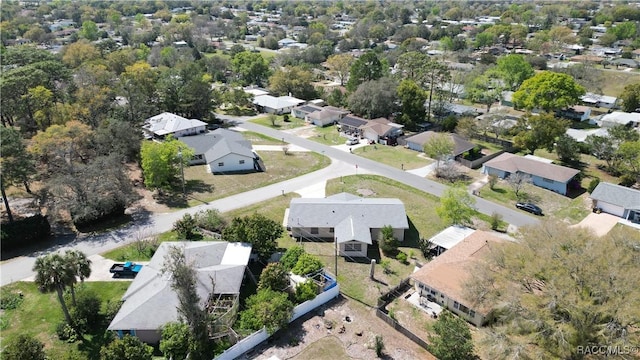 drone / aerial view featuring a residential view