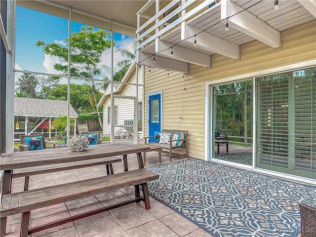 857 N Palm Springs Ter, Crystal River, FL 34429 - view of patio / terrace featuring outdoor dining area