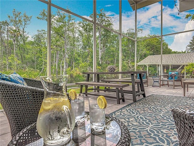 857 N Palm Springs Ter, Crystal River, FL 34429 - view of sunroom
