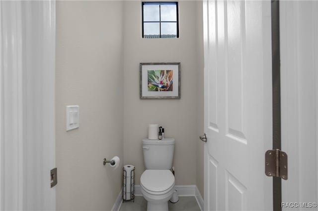 bathroom with toilet