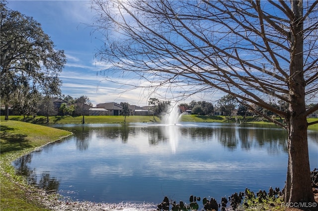 property view of water