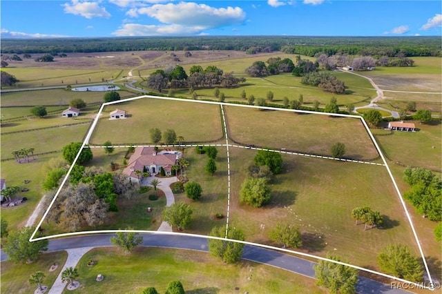 12380 SW 140th Loop, Dunnellon, FL 34432 - view of rural area with property boundaries highlighted