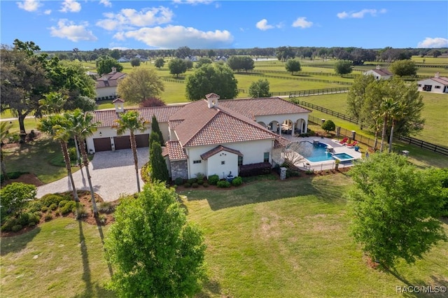 12380 SW 140th Loop, Dunnellon, FL 34432 - view of rural area with a pool area