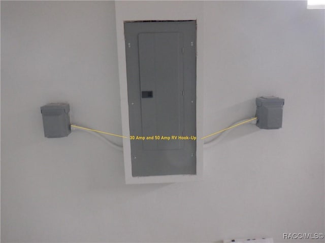 786 E Dunbar Ln, Hernando, FL 34442 - detailed view of electric panel