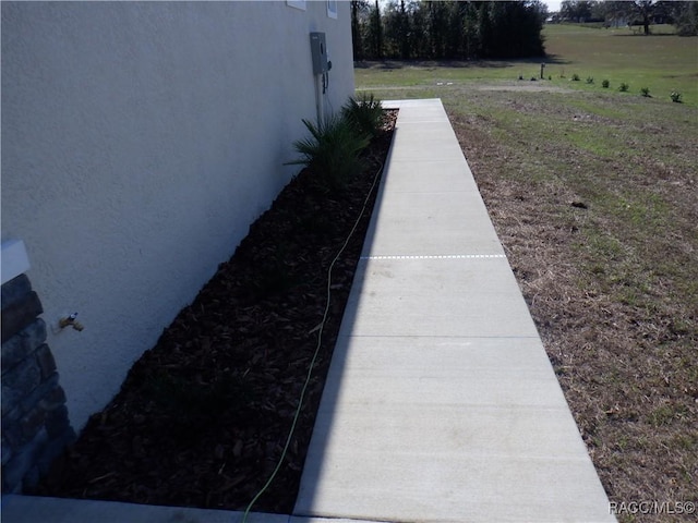 786 E Dunbar Ln, Hernando, FL 34442 - view of yard