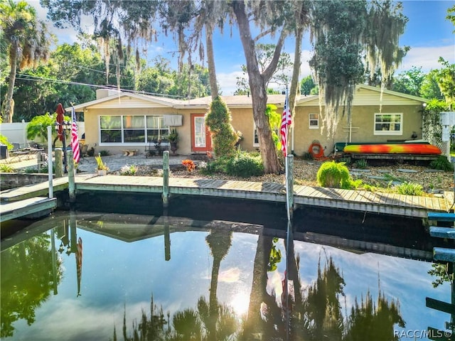 view of rear view of house