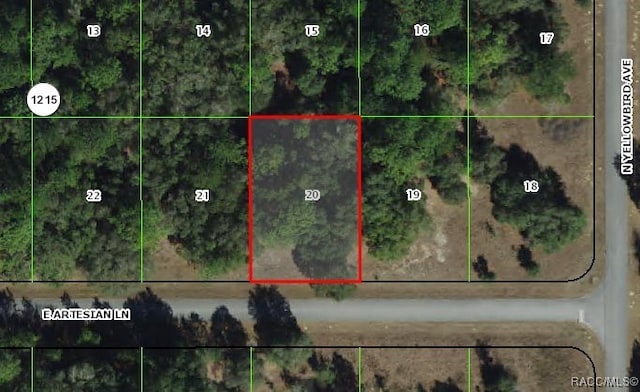 1803 E Artesian Ln, Citrus Springs FL, 34434 land for sale