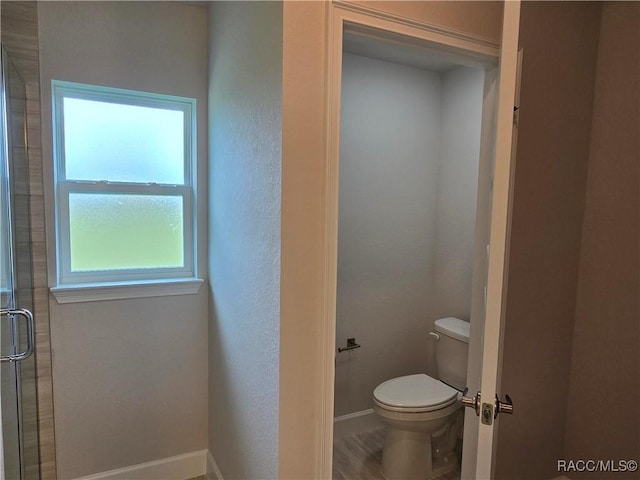 348 W Rexford Dr, Beverly Hills, FL 34465 - full bath featuring baseboards and an enclosed shower