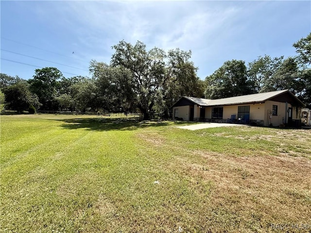 view of yard