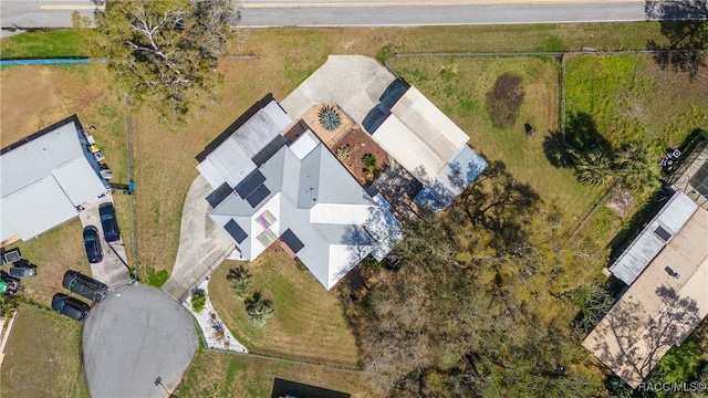 drone / aerial view