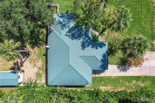 drone / aerial view