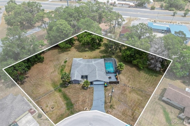 aerial view