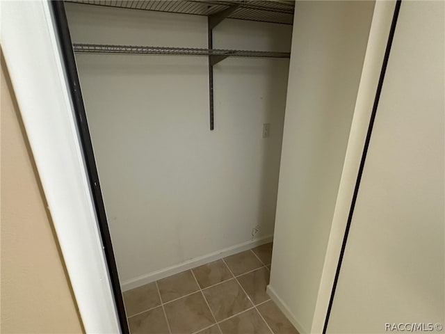 view of closet