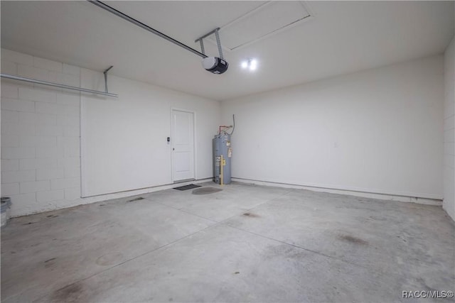 3525 N Burroughs Path, Beverly Hills, FL 34465 - garage featuring water heater