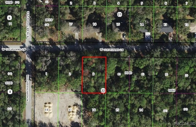 9634 W Cleveland Ln, Crystal River FL, 34428 land for sale