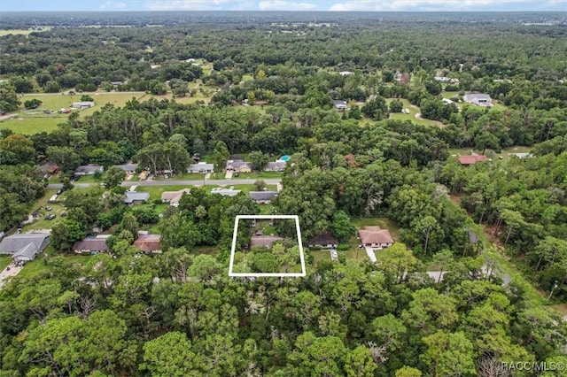 9780 W Tennessee Ln, Crystal River, FL 34428 - drone / aerial view