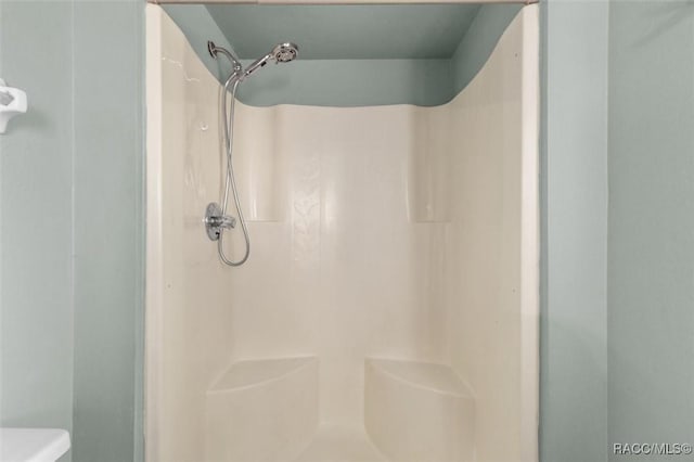 9780 W Tennessee Ln, Crystal River, FL 34428 - bathroom featuring a shower and toilet
