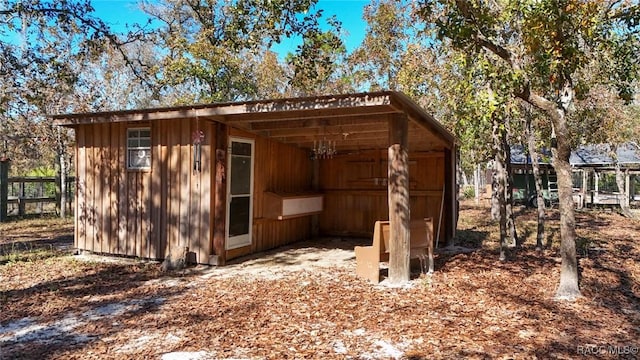 view of yard with a carport