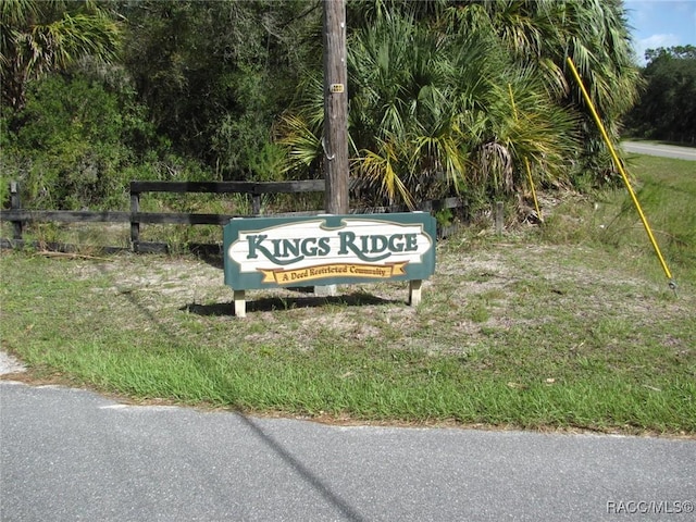 5198 N Sierra Vista Dr, Crystal River, FL 34428 - view of community sign