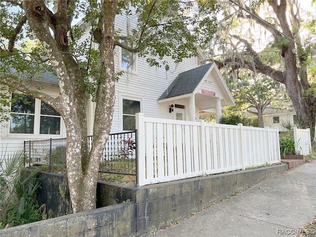 view of side of home