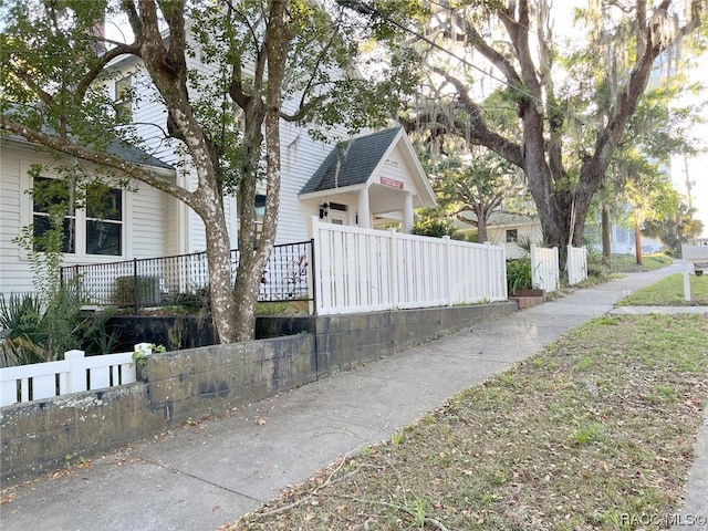 view of side of home