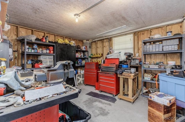 view of storage room