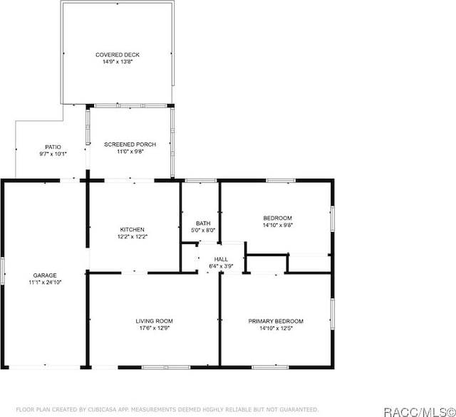 728 S Juniper Way, Inverness, FL 34450 - property floor plan