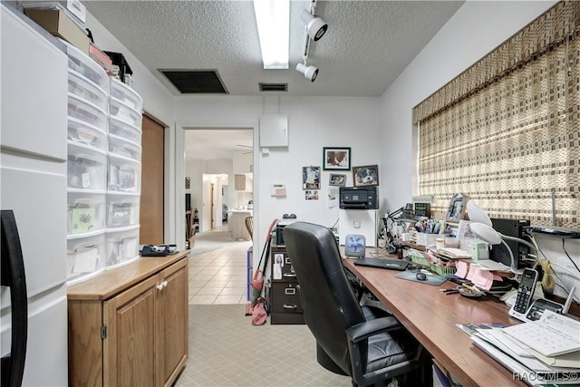 2191 S Moonlit Pt, Homosassa, FL 34448 - office area with a textured ceiling