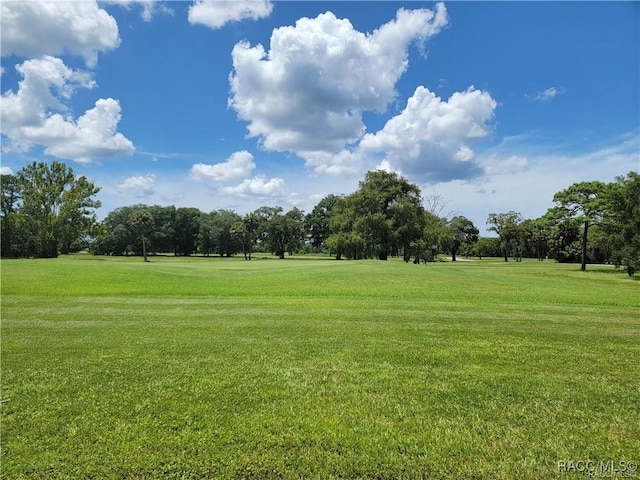 exterior space with a lawn