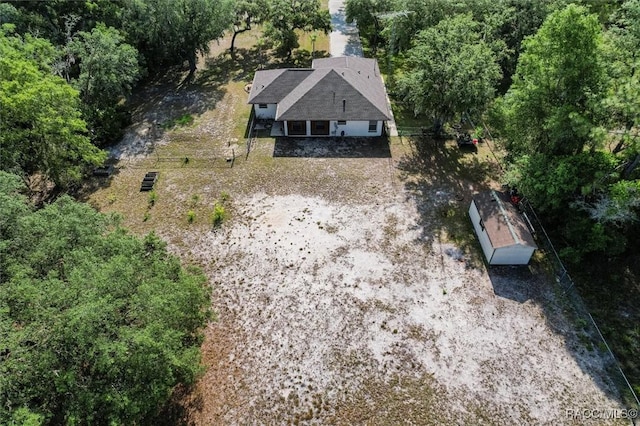drone / aerial view