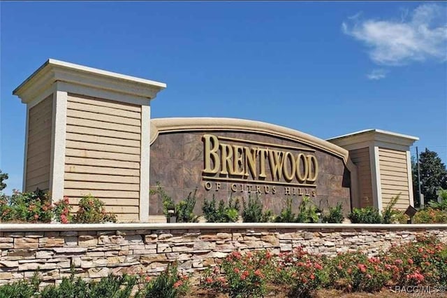 1825 W Caroline Path, Lecanto, FL 34461 - view of community / neighborhood sign