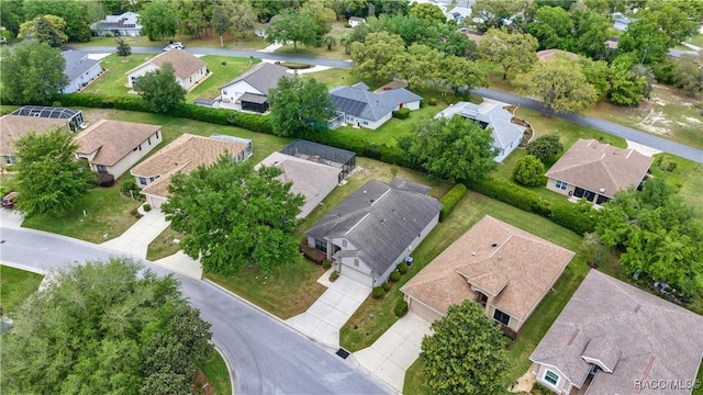 1825 W Caroline Path, Lecanto, FL 34461 - aerial overview of property's location with nearby suburban area