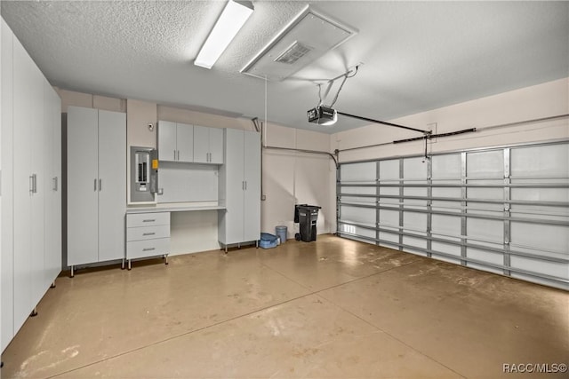 1825 W Caroline Path, Lecanto, FL 34461 - garage featuring a garage door opener and electric panel