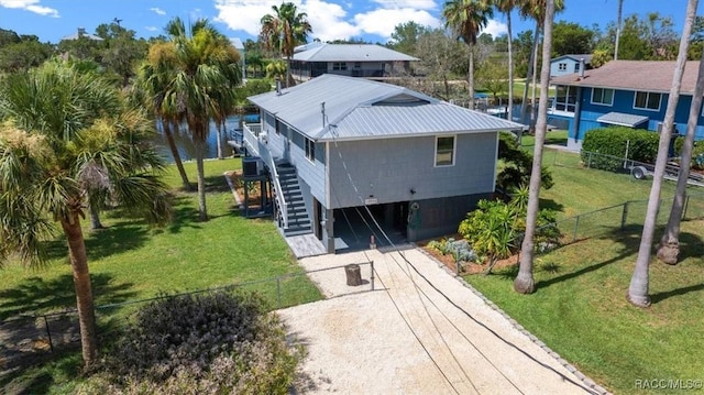 12046 W Gulf Breeze Ct, Crystal River, FL 34429 - view of subject property with a large body of water