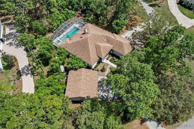 3563 W Blossom Dr, Beverly Hills, FL 34465 - view from above of property