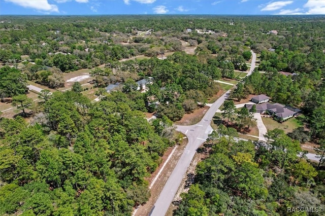 3563 W Blossom Dr, Beverly Hills, FL 34465 - aerial view of property's location featuring a forest