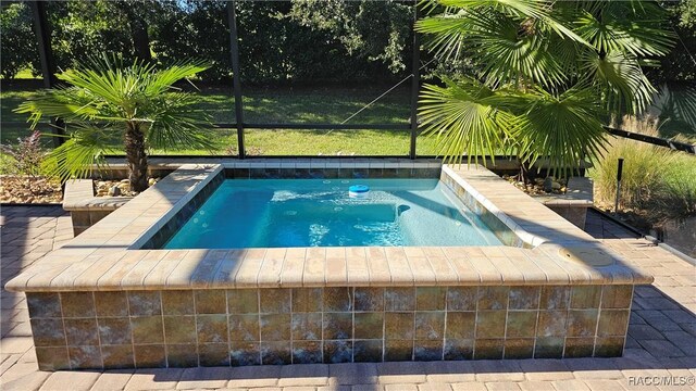 1626 N Eagle Ridge Path, Hernando, FL 34442 - view of pool featuring a swimming pool and a lanai