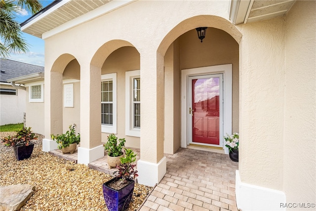 view of entrance to property