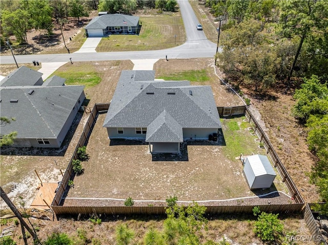 drone / aerial view