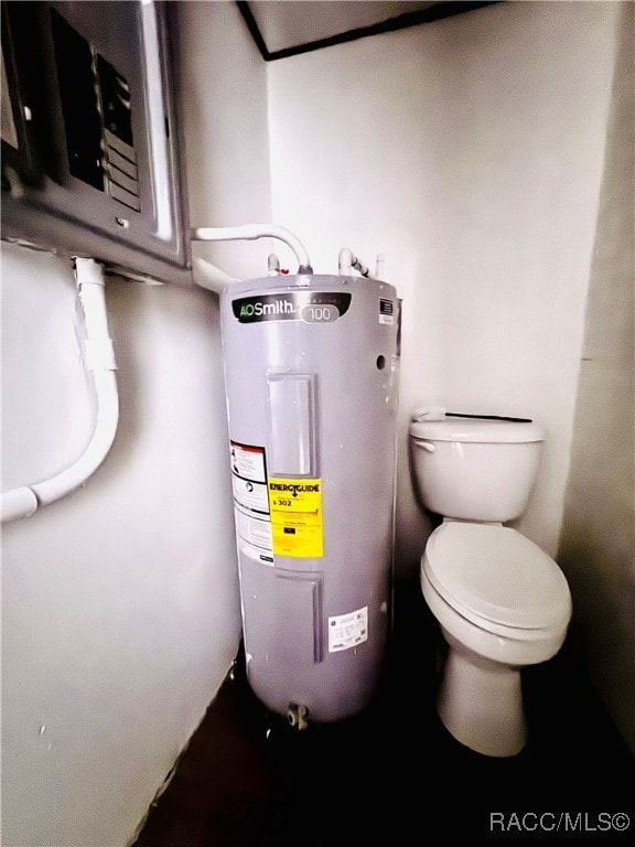 utilities featuring electric water heater