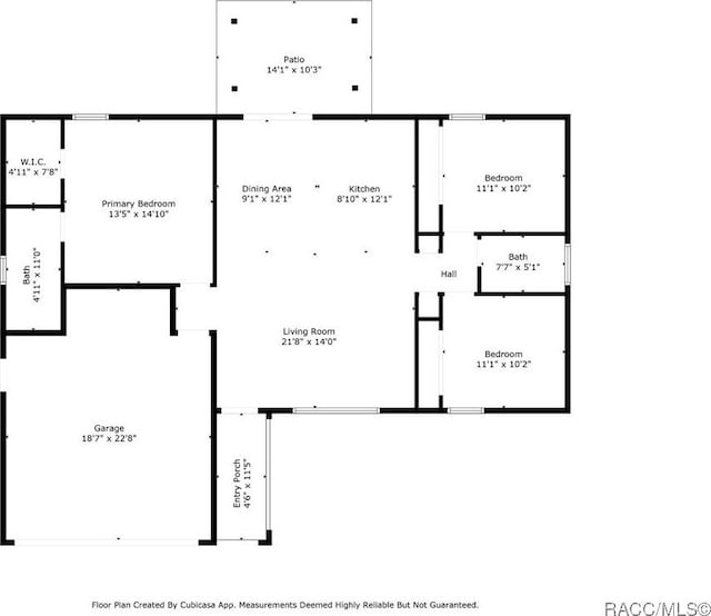 3224 E Davis Ln, Inverness, FL 34453 - view of room layout