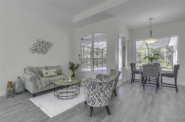 view of living room