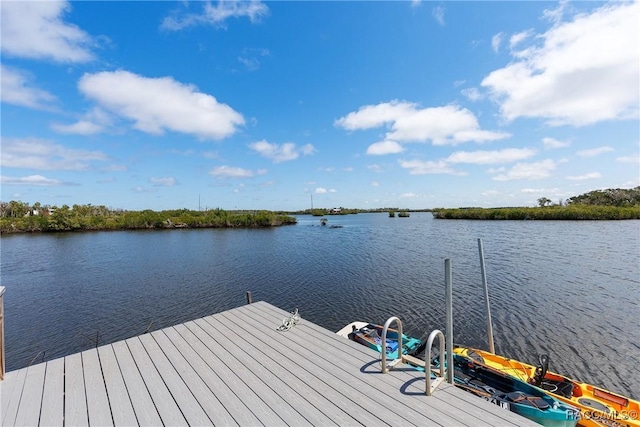 14211 W Saint Martins Rd, Crystal River, FL 34429 - dock area with a water view