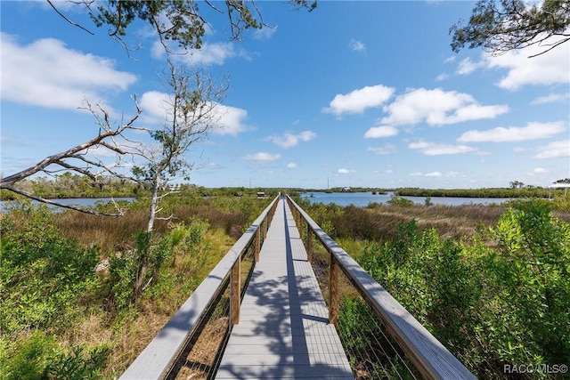 14211 W Saint Martins Rd, Crystal River, FL 34429 - view of community featuring a water view