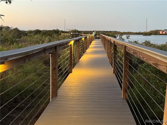 14211 W Saint Martins Rd, Crystal River, FL 34429 - view of dock with a pier and a water view