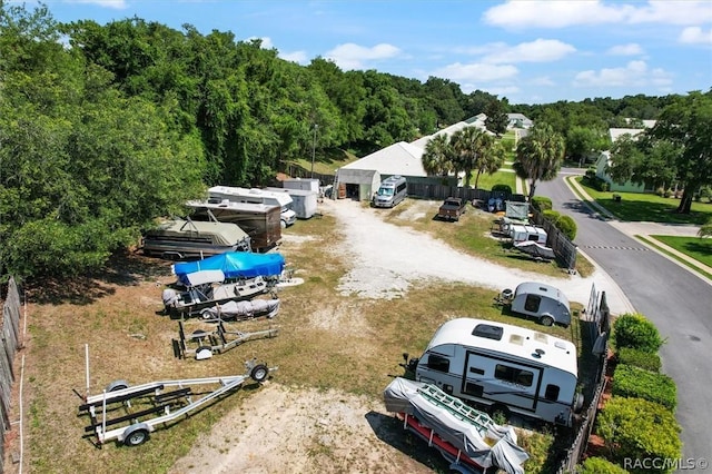 820 Inverie Dr, Inverness, FL 34453 - aerial view of a heavily wooded area